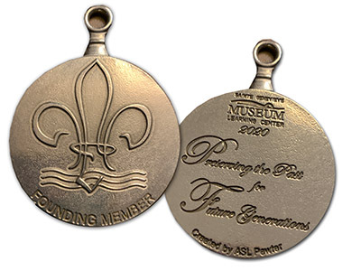 two medals